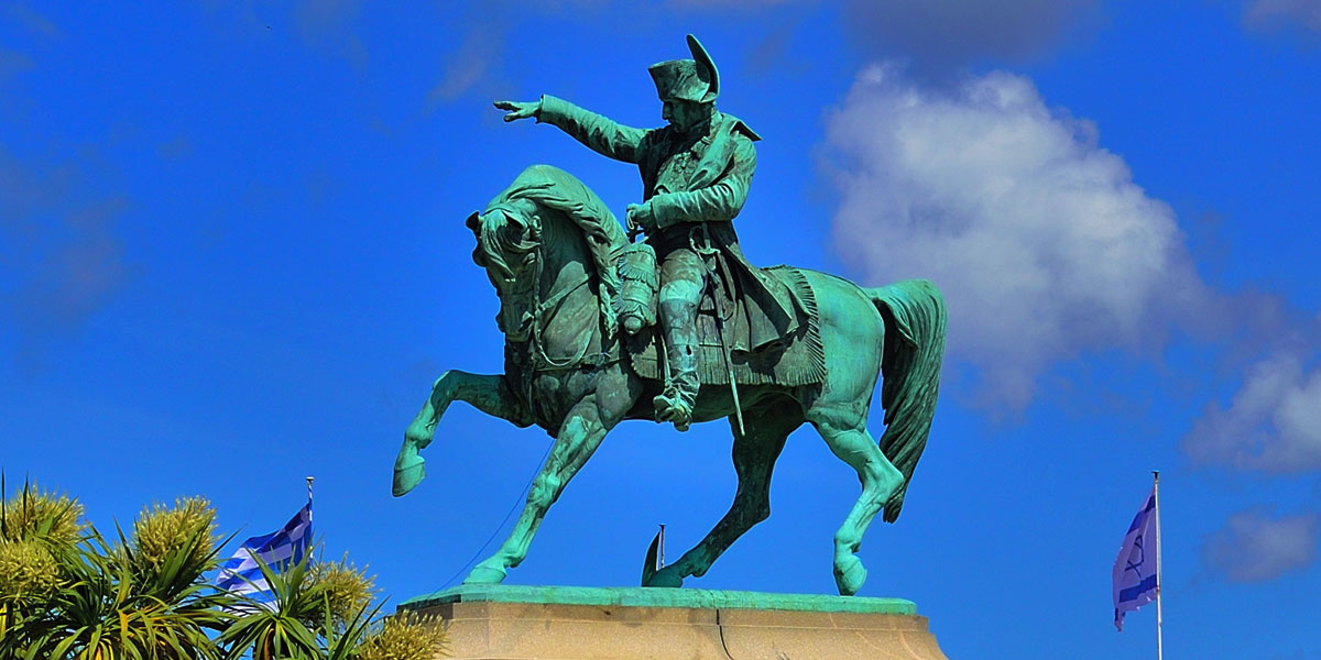 Statue de Napoléon à Cherbourg